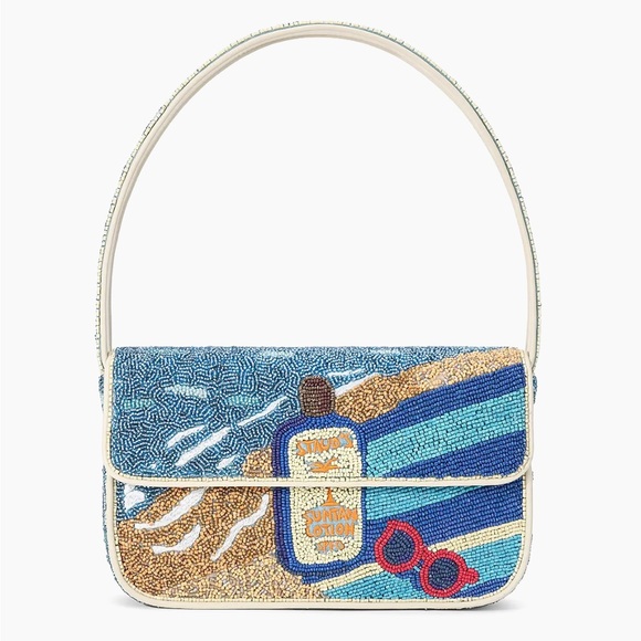 STAUD Handbags - STAUD BEADED TOMMY BAG